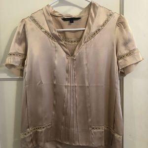 Marc Jacobs vintage cream silk blouse